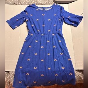 Girls rainbow dress